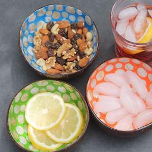 ที่มีคุณภาพสูงมะพร้าวชามอินทรีย์เป็นมิตรกับสิ่งแวดล้อมมือทำมะพร้าวชาม - Product Image 4