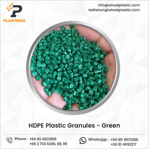 Top Manufacturer Hot Selling Raw Granules Resins Extrusion Grade Green Pellets <b>HDPE</b> Plastic Raw Materials - Product Image 3