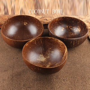 Cuenco de cáscara de coco hecho a mano, cuencos de coco Natural para restaurante (+ 84, 901396659, 32 y 99 DATOS dorados), precio bajo de Vietnam - Product Image 5