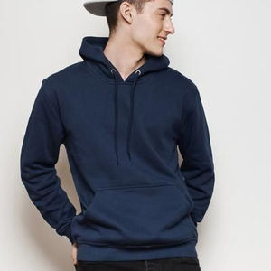 wholesale plain solid pullover hoodies plain high quality hoodies Mens hoodies - Product Image 1