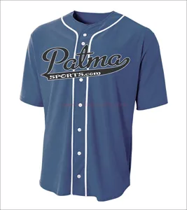 Camiseta de béisbol de softbol para hombre de poliéster con logotipo personalizado del fabricante de Pakistán con tendencia de venta con su logotipo personalizado, etiquetas