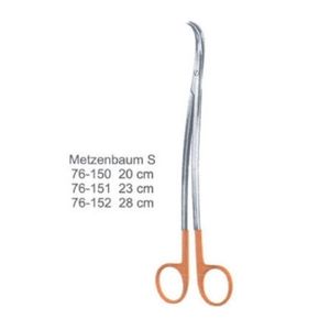 Metzenbaum, tijeras rectas, instrumento de carbonitruro de titanio tratado con oro (TC), equipo médico, base quirúrgica - Product Image 1