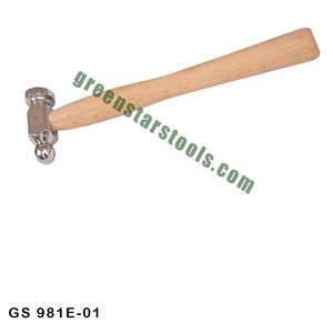 Marteau de chasse pour bijoutiers avec manche rond GS 981E-01 Outils de bijouterie pour outils de bijouterie - Product Image 1