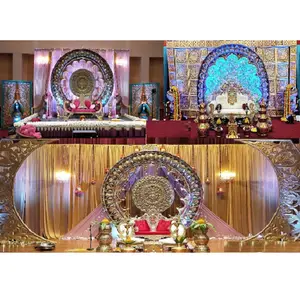 Fijian Wedding Stage Decor Backdrop Frames South Indian Reception Stage Backdrop Frames South Africa Wedding Stage Decoration