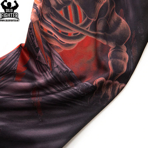 Nouveau Design Sublimation Rash Guards Coloré Fabriqué avec Spandex Polyester Prix de gros - Product Image 6