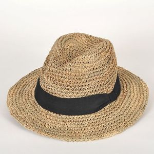 Sombrero de paja de diseño Natural personalizado, gorro de paja de algas marinas de alta calidad, al mejor precio, hecho en Vietnam, venta al por mayor - Product Image 1