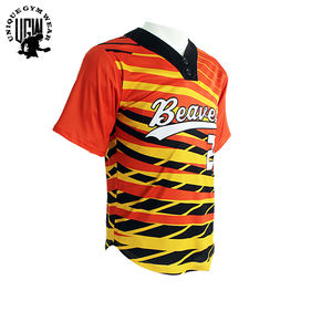 Uniformes Deportivos de Béisbol para Adultos, Diseño Nuevo, Venta al Por Mayor, Personalizados, 100% Algodón Orgánico, Transpirables, de Secado Rápido, para Fútbol Americano - Product Image 4