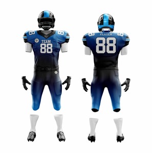 Chemise de ligue de rugby personnalisée de haute qualité pour hommes, uniforme de football américain respirant avec maillot sublimé en coton - Product Image 6