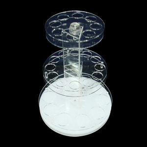 Estante de exhibición de acrílico de 6 capas para esmalte de uñas aceites esenciales y tinta conveniente soporte de almacenamiento de escritorio y exhibición de mesa - Product Image 2