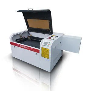 Đa Chức Năng 4040 4060 Hệ Thống Ruida Tự Làm Co2 Cao Su Stamp Laser Khắc Và Cutter Máy