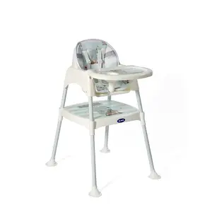 Kinderstoelen Baby Plastic Hoge Stoel Baby Metalen Oem Verpakking Met Opvouwbare Veiligheidsmateriaal Oorsprong Multifunctionele Hoge Stoel