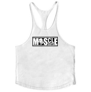 <b>Men</b> Bodybuilding Stringer Tank Tops Vest Fitness Clothing Cotton Gym <b>Singlets</b> with Custom Printing and Sizing on Wholesale Price - Product Image 2