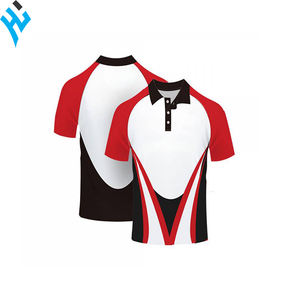 Camiseta deportiva de manga corta y secado rápido, polo colorido con estampado de malla 100% poliéster, diseños personalizados, nuevo diseño - Product Image 5