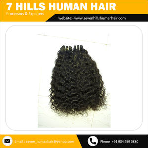 Peluca de extensión de cabello Remy virgen brasileño de trama única a granel - Product Image 2