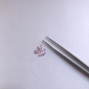 2mm 4mm 6mm Tourmaline Rose Naturelle à Facettes Coupe Ronde Pierre Semi Précieuse en Vrac pour la Fabrication de Bijoux Collier Boucle d'Oreille - Product Image 2