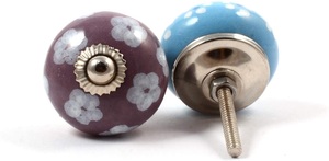 Boutons et poignées modernes en céramique multicolore assortis pour la cuisine, la salle de bain, l'hôtel, la salle à manger, le matériel de garde-robe - Product Image 4