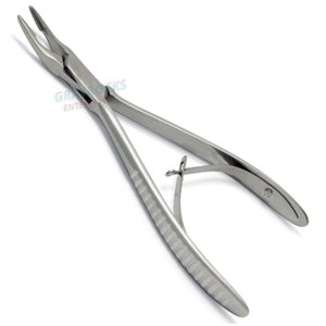 Blumenthal Rongeurs 15 cm 80 degrés Pince de coupe incurvée Instruments chirurgicaux pour os - Product Image 3