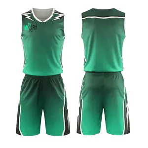 Hete Verkoop Nieuwe 2023 Basketbal Uniform Sets Jersey En Shorts Aanpasbare Sublimatie Basketbal Kleding Uniformen Voor Mannen