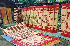Tapis calmant naturel tissé du Vietnam, tapisserie artisanales, décoration de la maison - Product Image 3