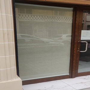 office plisse curtain pleated shade plisse <b>blind</b> for home window up and down control chainless hand control <b>tensioned</b> <b>blind</b> - Product Image 6