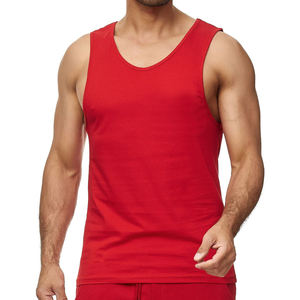 Débardeurs de gymnastique extensibles de haute qualité pour hommes avec style décontracté et décoration de trou d'insigne respirant - Product Image 3