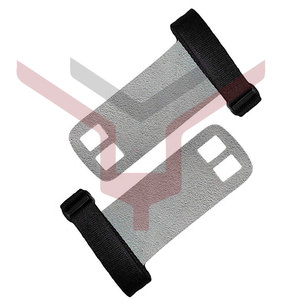 Gym Exercise Fitness <b>Weight</b> Lifting <b>Glove</b> 3 Hole Hand Grips Custom Logo Weightlifting Gymnastic Carbon Grips - Product Image 6