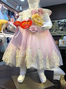 Vestido de flores de lentejuelas para niña, ropa para fiesta de cumpleaños, boda, Princesa, 2021 - Product Image 4