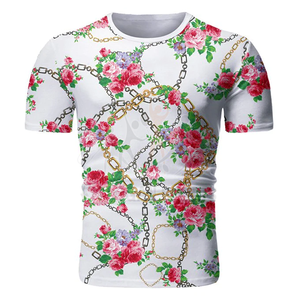 T-shirt imprimé respirant pour hommes, t-shirt personnalisé, à la mode - Product Image 3