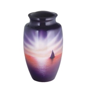 Adult Cremation <b>Urn</b> for Human Ashes <b>Large</b> Male Female Size 220 Cubic Inches Wholesale Burial Funeral Supplies - Product Image 1