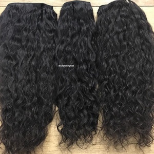 2021 sale offer nandee house indian best hair cuticle aligned luxury raw virgin unprocessed human hair from indian temples - Product Image 3