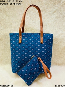 Sacs de soirée fourre-tout fantaisie Ikkat - Product Image 3