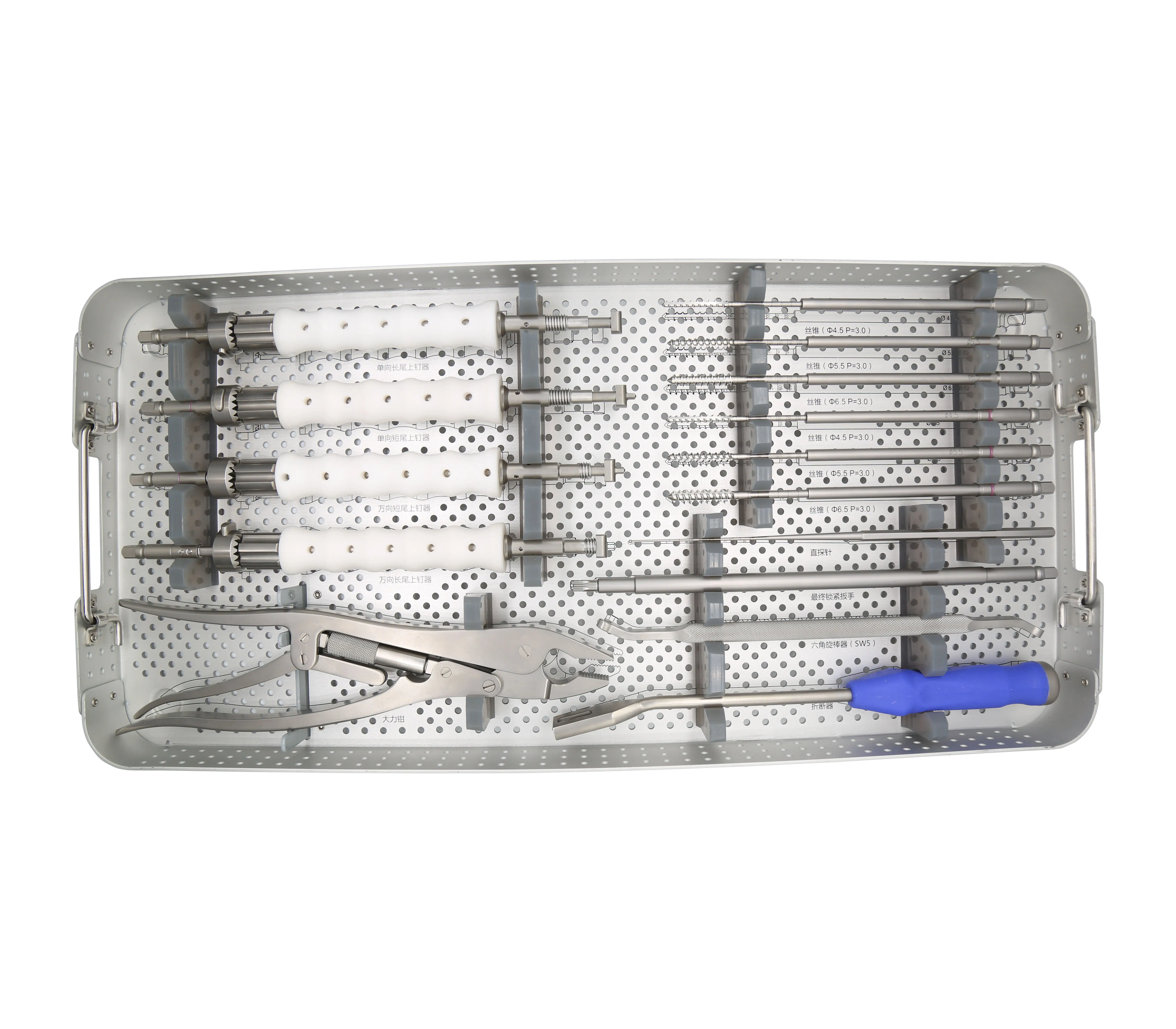 Orthopedic Surgical Instruments High quality Spinal Posterior Thoracic Pedicle screw system Thoracolumbar Plate System