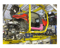 Support de carrosserie de véhicule aérien pour ligne de transfert de carrosserie pour ligne d'assemblage finale d'automobile