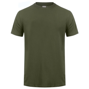 เสื้อยืดลำลองผู้ชาย OEM ผ้าตาข่ายระบายอากาศ สีพื้น ผลิตตามสั่ง - Product Image 4