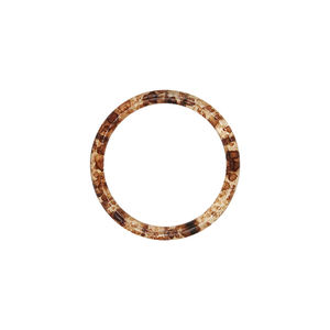 Hebilla de lazo de plástico de resina para conector de bikini, anillo redondo personalizado, diseño DIY, directo de fábrica - Product Image 1