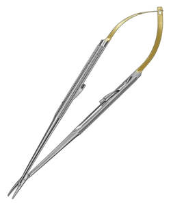 BARRAQUER-Micro diámetro curvado con cerradura, inserto de carburo de tungsteno, 14cm, N.H - Product Image 4