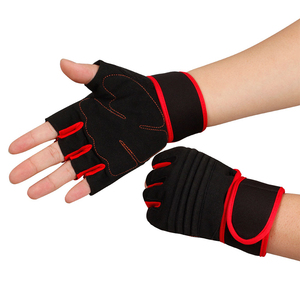 Top Quality Wholesale <b>Weight</b> Lifting Workout <b>Gloves</b> Cross Training <b>Gloves</b> with Wrist Support Half Finger <b>Gloves</b> for Men - Product Image 6