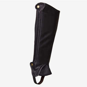 Joxar 2023 marrón oscuro equitación Mini Chaps alta calidad Venta caliente personalizado al por mayor ajuste perfecto - Product Image 4