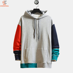 Sudaderas con Capucha para Hombre, Color Sólido, Estilo Casual, Deportivas, de Manga Larga, Corte Holgado, con Bolsillos - Product Image 3