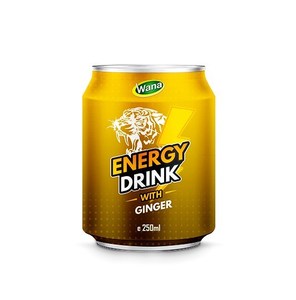 Etiqueta privada Tiger Ginger Flavor Energy Drink 330ml Short Can Carbonate Beverage Certified Halal para Power Energy Effects - Product Image 5