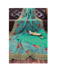 Tenue de soirée style ethnique pour femmes, sarong avec chemisier, nouvelle mode, vêtement décontracté avec broderie lourde, à bas prix - Product Image 1
