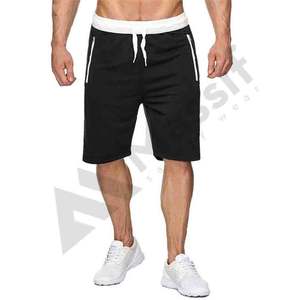Custom Made Summer Mens Beach Shorts Swim <b>Trunks</b> 100% Cotton Solid Pattern for Gym Use - Product Image 6
