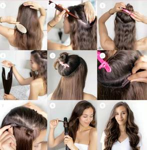 Vietnamien 22 pouces nouveau Design de mode extensions de cheveux raides haute couture Double Type trame Style naturel cheveux tressés bruts - Product Image 6