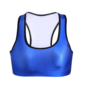 Ensemble de soutien-gorge de sport pour femmes de qualité supérieure soutien-gorge de Yoga anti-transpiration respirant léger grande taille Design réversible en gros - Product Image 2
