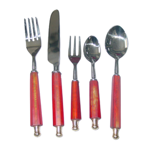 Service de couverts en acier inoxydable, ensemble de couverts faits à la main, cuillère grenouille, couverts de Restaurant, hôtels et maison à la mode, nouveau Design, - Product Image 3