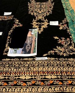 2022 traje de seda de diseñador de Venta caliente para damas colección de bodas indias paquistaníes con vestido de gasa Shalwar Kameez - Product Image 2