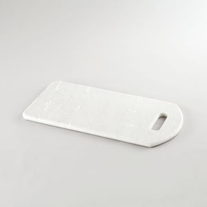 Nouvelle planche de service ronde en marbre blanc de haute qualité pour la cuisine - Product Image 3