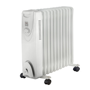 Mini radiateur à huile électrique, chauffage de pièce, chauffage de salle de bain, panneau chauffant infrarouge électrique, 5 7 9 11 ailettes, 450W 600W 800W 1000W - Product Image 1