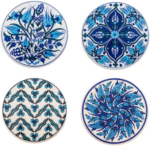 Posavasos de mármol KitchenWare Catering Artículo Posavasos de mármol de forma cuadrada Posavasos de té de la mejor calidad para el hogar o restaurante Uso diario - Product Image 6