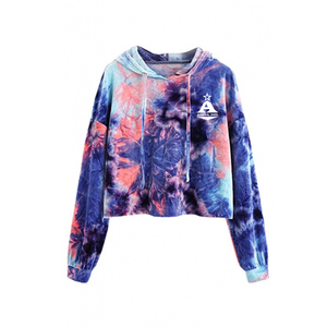 เสื้อฮู้ดผู้หญิงปี 2020 แบบพิมพ์ลายเต็มตัว สไตล์ลำลอง เสื้อครอปฮู้ดผู้หญิงสำหรับขาย - Product Image 1